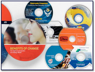 Printed CDs and DVDs